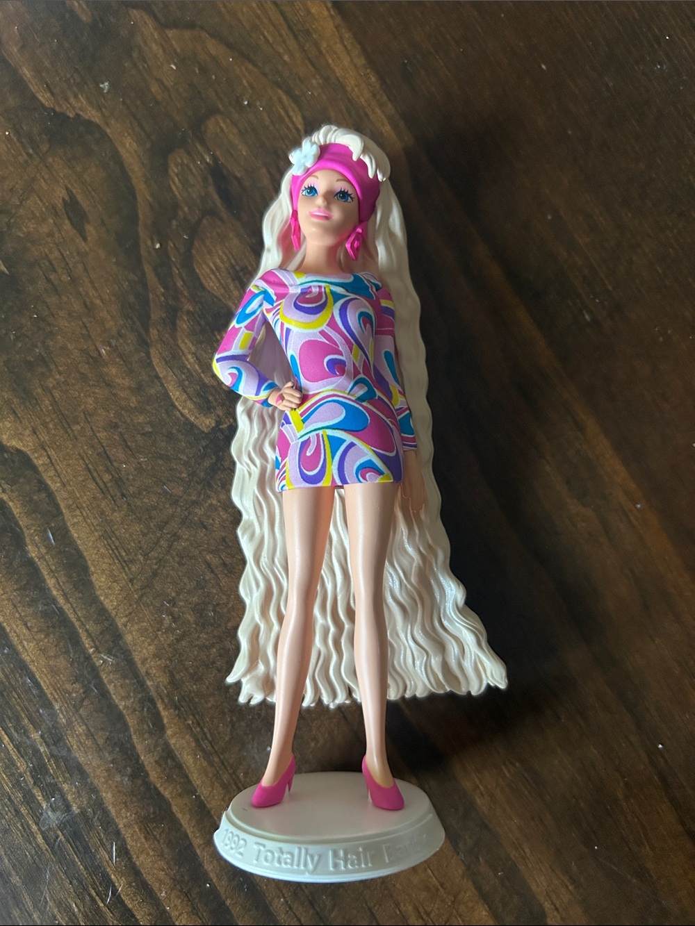POPMART BLIND BOX PULL 1992 Totally Hair Barbie Doll